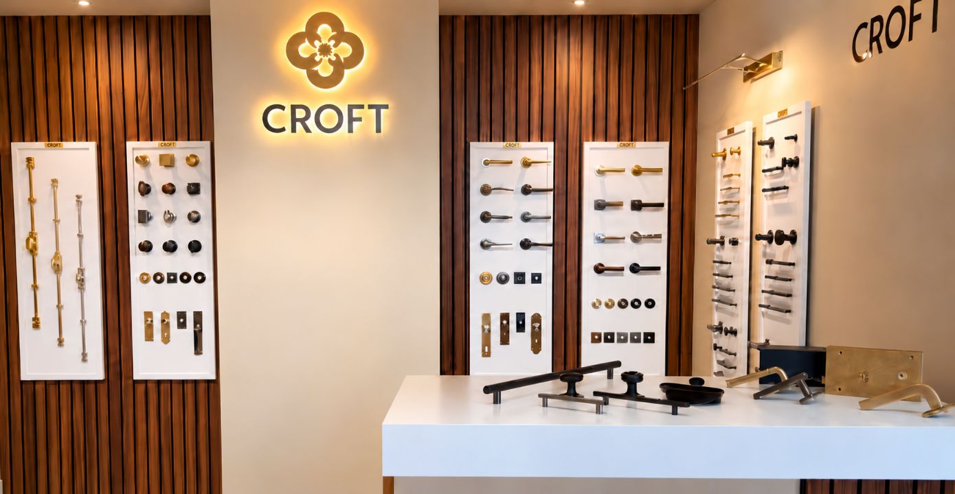Luxury, statement architectural hardware